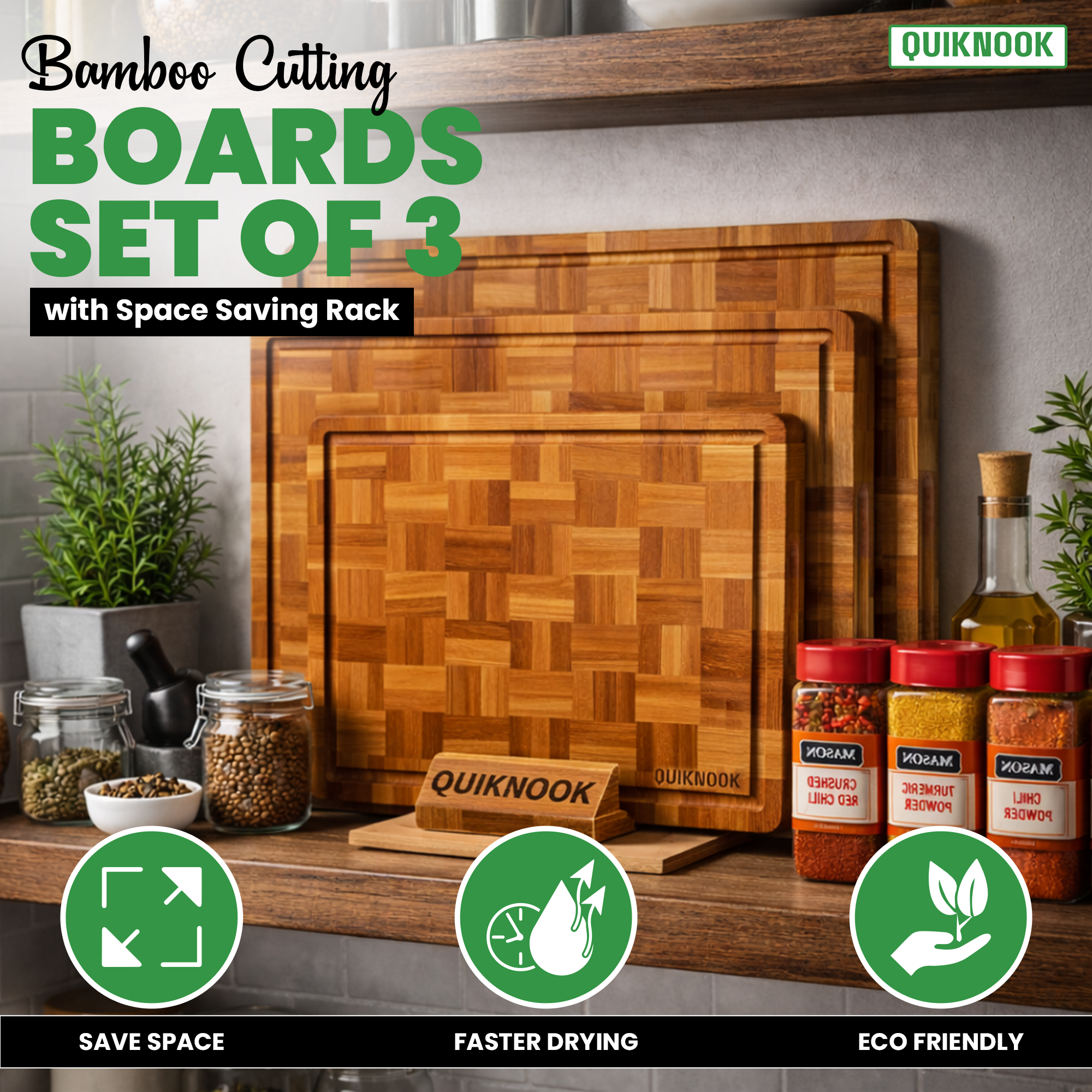 Bamboo Cutting Board - Image 2